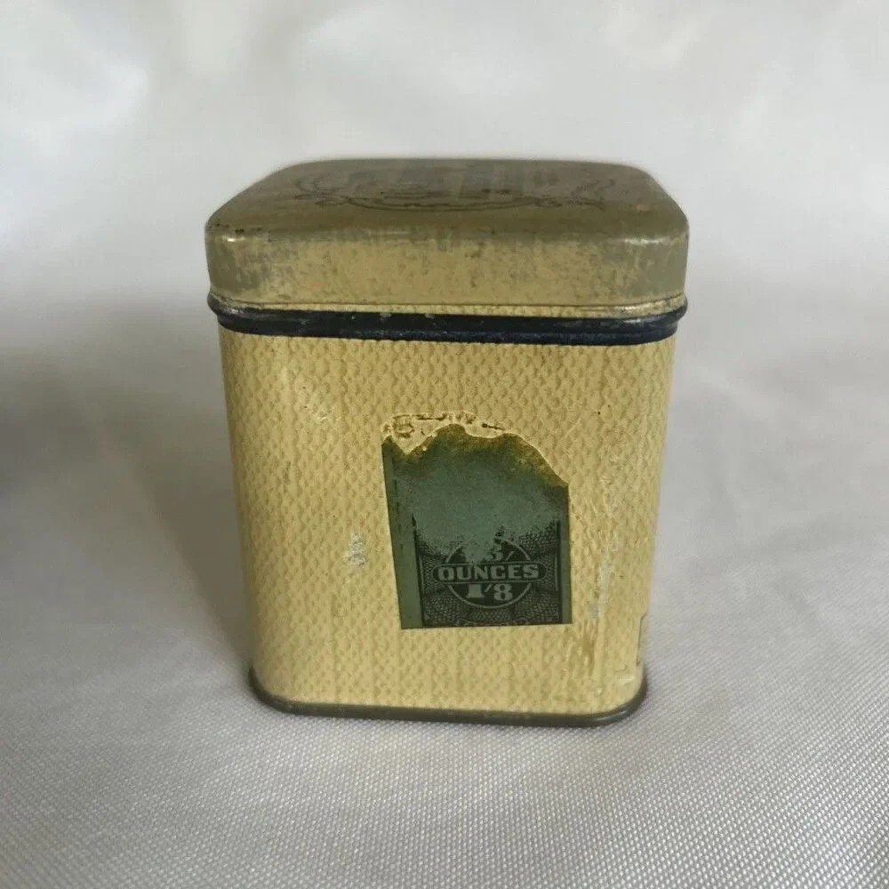 Lot of 2 Vintage Tobacco Tins Edgeworth & John Middleton Advertising USA